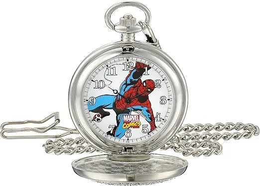 Marvel Spider-Man Adult Pocketwatch Analog Quartz Watch