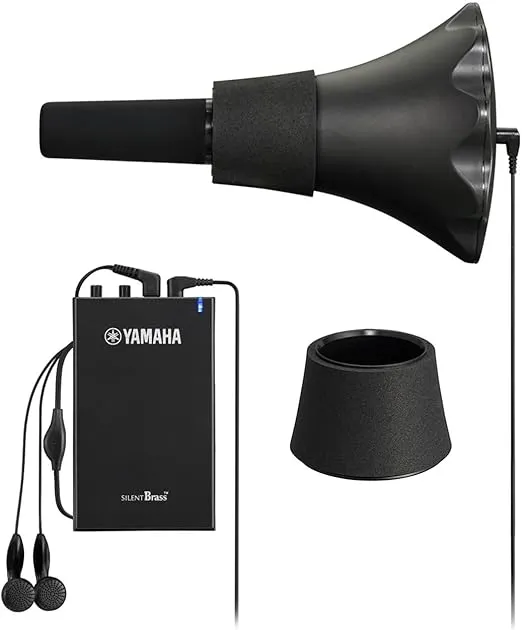 Yamaha SILENT Brass System For Tenor and Bass Trombone - Pickup Mute & Personal Studio Included (SB5J)