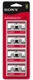 Sony MC60R/4 60 Minute Microcassette (4-Pack)