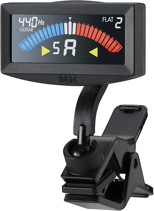 Korg Clip-On Guitar Tuner, Black (AW-4G-BK)