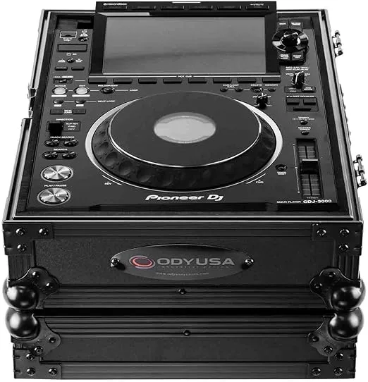 Odyssey Black Flight Case for Pioneer DJ CDJ-3000