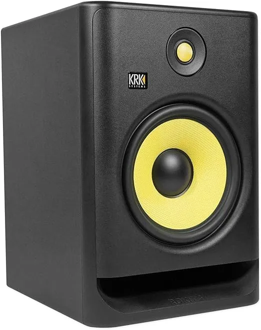 KRK RP8 Rokit 8 G4 Professional Bi-Amp 8" Powered Studio Monitor, Black (RP8G4)