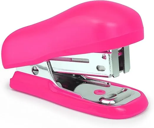 Rapesco Bug Mini Stapler, Hot Pink (1412)