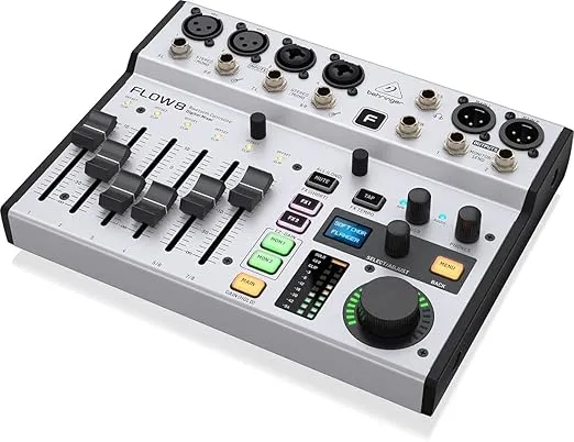 Behringer FLOW 8 8-Input Digital USB Audio Mixer with Bluetooth