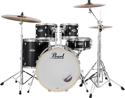 Pearl Export EXX 5-piece Drum Set with Hardware - Fusion Configuration- Jet