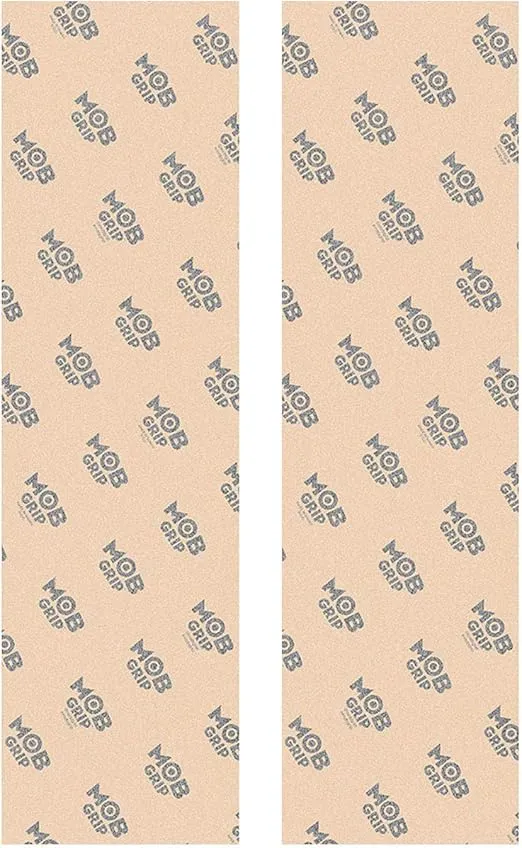 Mob Clear Grip Tape 2 Sheets Skateboard Griptape 10" x 33" Customize Your Deck