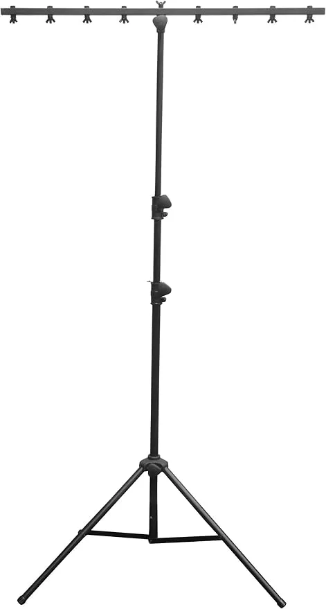 CHAUVET DJ CH06 Lightweight Lighting Stand w/T-Bar (50lb Capacity)