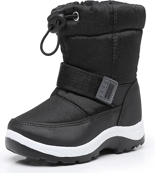 Apakowa Kid's Girls Cold Weather Snow Boots (Toddler/Little Kid)