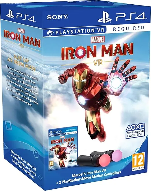 Marvel’s Iron Man VR PlayStation Move Controller Bundle (PSVR Required)