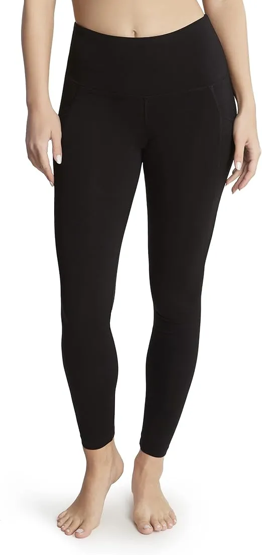 Jockey Women's Cotton Stretch Basic Ankle Legging with Side Pocket