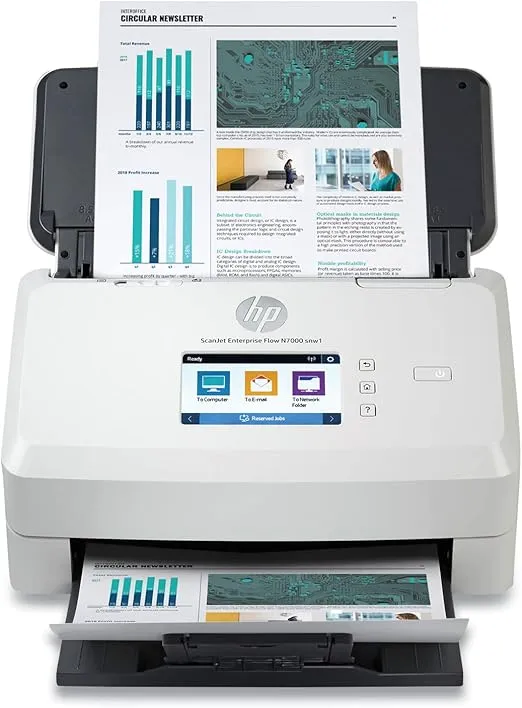 HP ScanJet Enterprise Flow N7000 snw1 (6FW10A)