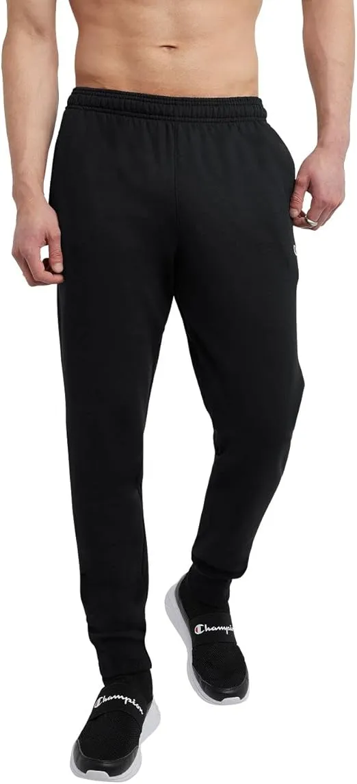 Champion Men's Joggers, Powerblend, Fleece Joggers, Comfortable Sweatpants for Men (Reg. or Big & Tall)