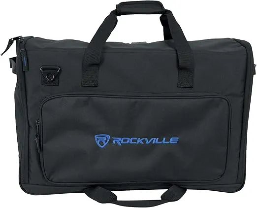 Rockville TVB1924-2 Padded LCD TV Screen Gig Bag For 1 or 2 "19" to 24" Monitors