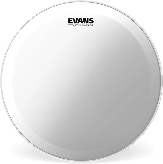 Evans EQ3 Clear Bass Drum Head, 22 Inch