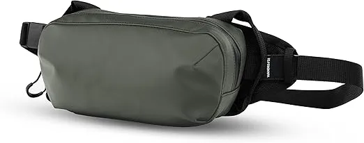 WANDRD All-New D1 Fanny Pack - Crossbody Carry Bag for Hiking, Traveling, Festivals, Sports, and More - Weather-Resistant for Phones, Wallets, Keys, and Camera (Wasatch Green)