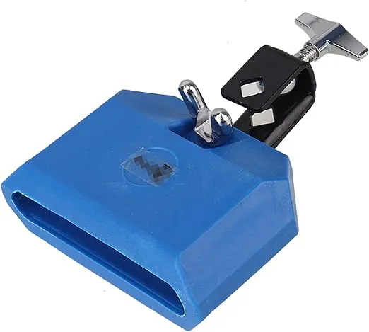 Yibuy Blue Plastic Percussion Instruments Block Percussion Jam Block