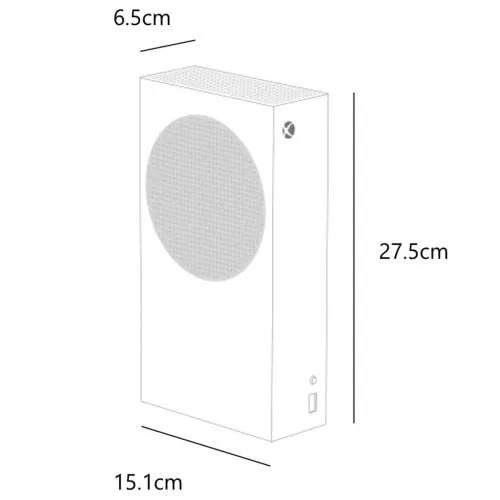 Xbox Series S 512GB SSD Console - Includes Xbox Wireless Controller - Up to 120 frames per second - 10 GB RAM - 512 GB SSD Storage - Experience high dynamic range - Xbox Velocity Architecture