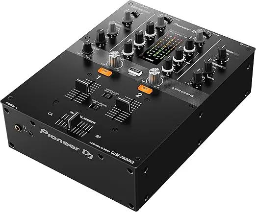 Pioneer DJ DJM-250MK2 2-Channel DJ Mixer