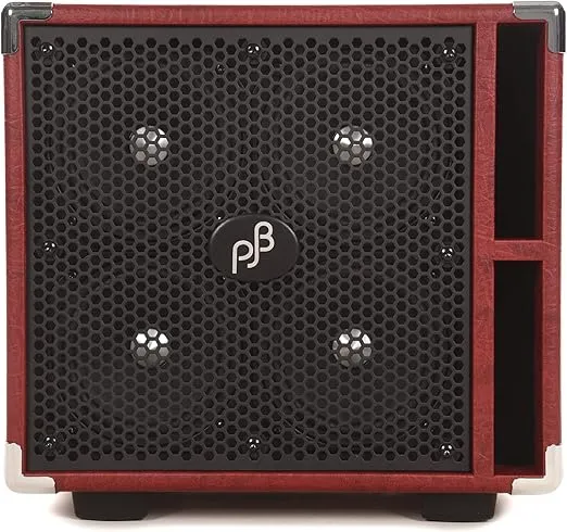 Phil Jones Bass Compact 4 4 x 5-inch 400-watt Bass Cabinet - Red