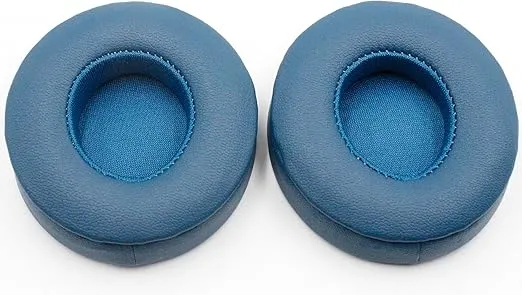 Replacement Ear Pads Compatible with Beats by Dre Solo3/Solo2 Wired/Wireless A1796/B0534 Headphones Ear Pads (Aqua Blue)