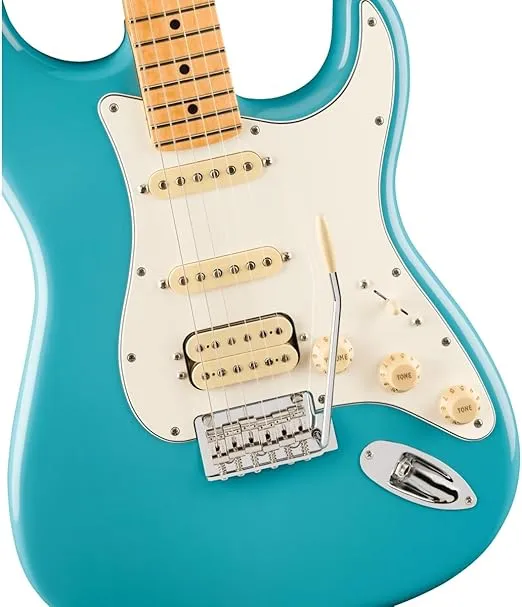 Fender Player II Stratocaster HSS, Maple Fingerboard, Aquatone Blue