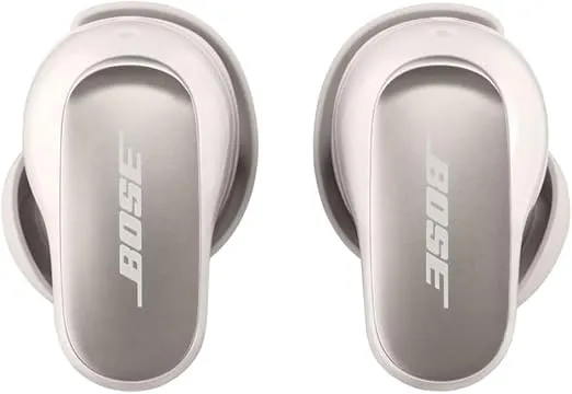 Bose QuietComfort Ultra Wireless Earbuds, Noise Cancelling Earbuds, Bluetooth Earbuds with Spatial Audio and World-Class Noise Cancellation, White Smoke