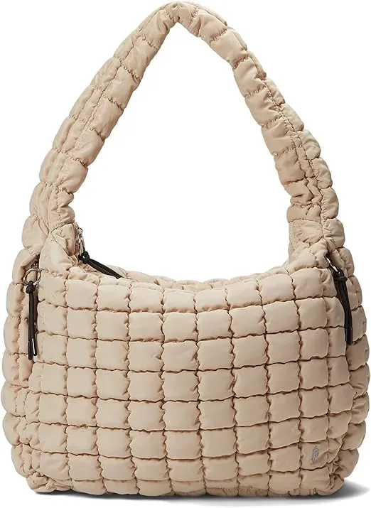 Free People Quilted Carryall Off-White One Size