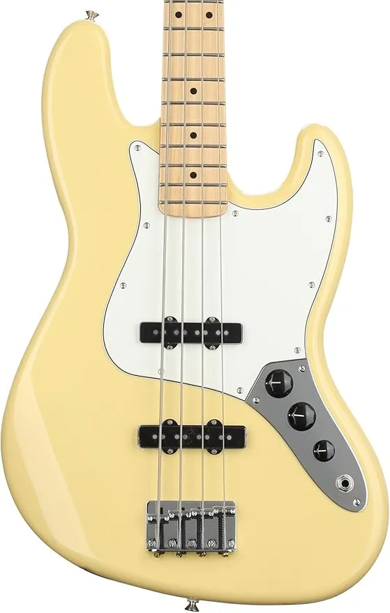 Fender Player Jazz Bass, Buttercream, Maple Fingerboard