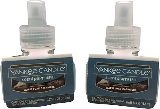 Yankee Candle Warm Luxe Cashmere ScentPlug Refill 2-Pack