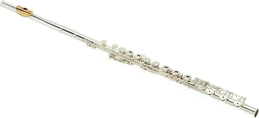 Yamaha YFL-382H Intermediate Flute with Inline G and Gold-plated Lip Plate