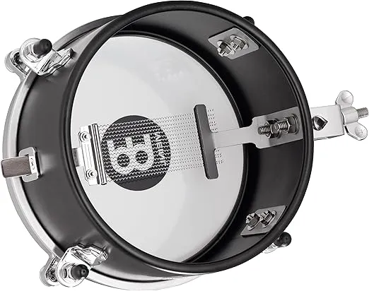 Meinl Percussion MDST10BK 10-Inch Steel Mountable Drummer Snare Timbale, Black