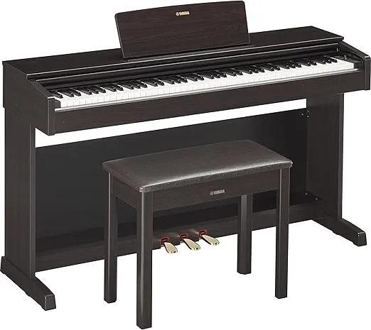 Yamaha YDP143R Arius Series Console Digital Piano with Bench, Dark Rosewood