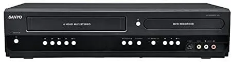 Sanyo Combination VCR and DVD Recorder with 1080p HD Upconversion (Renewed)