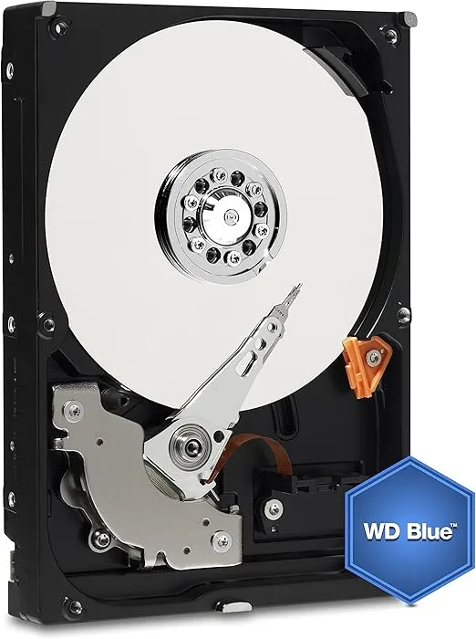 WD Blue 500GB Desktop Hard Disk Drive - 7200 RPM Class SATA 6Gb/s 32MB Cache 3.5 Inch - WD5000AZLX