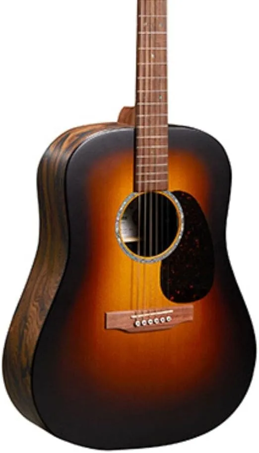 Martin D-X2E Dreadnought Acoustic-electric Guitar - Ziricote Burst