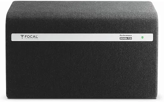 Focal BOMBABP20 8” Subwoofer in a Band Pass, Amplified Enclosure, 1 x 300 W Class D