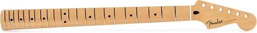 Fender Sub-Sonic Baritone Stratocaster Neck, C Shape, 22 Medium Jumbo Frets, Maple Fingerboard