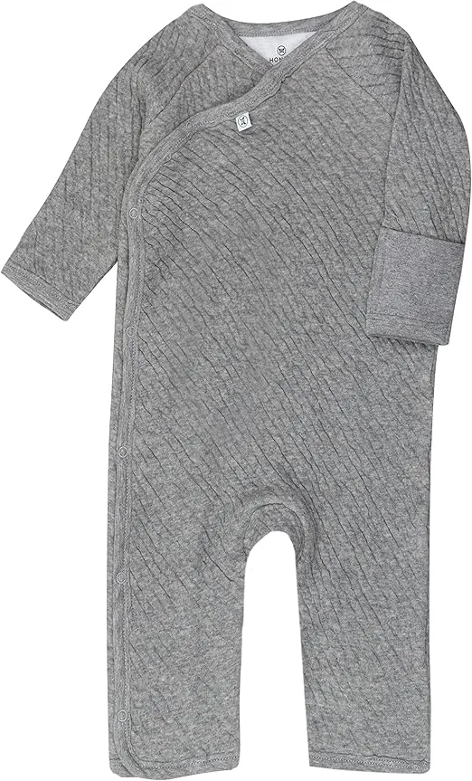 HonestBaby Baby One-Piece Jumpsuit Organic Cotton Romper Coverall Sets