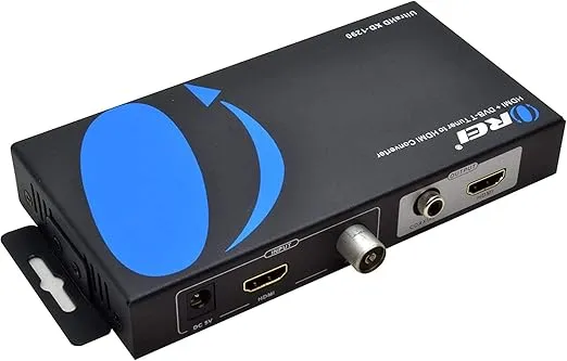 OREI XD-1290 4K PAL HDMI to NTSC HDMI Video Converter Built in Digital DVB-T TV Tuner - Change Channels - Worldwide Voltage