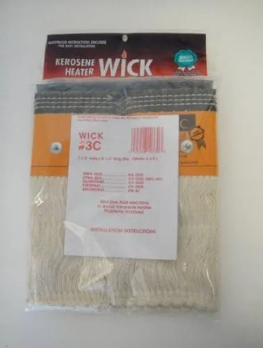 Kerosene Heater Wick #3C For Models DURA HEAT: DH-2300, DYNA-GLO: CV-2300 & RMC-95C, ENVIROTEMP: CV-2300, KEROHEAT: CV-2300, KEROWORLD: KW-24