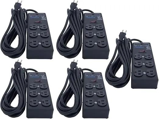 Furman SS6B 6 Plug Surge Protector (5 Pack)