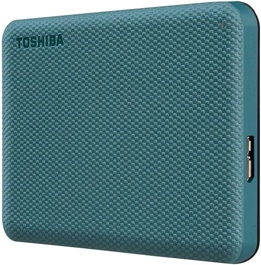 Toshiba Canvio Advance 1TB Portable External Hard Drive USB 3.0, Green - HDTCA10XG3AA, Backup 2.0