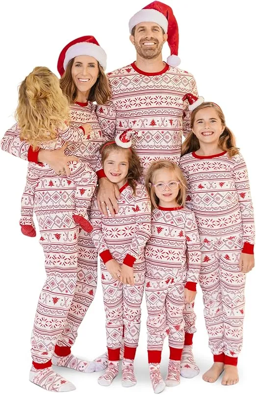 The Children’s Place Family Matching, Christmas and Holiday Pajama Sets, Cotton