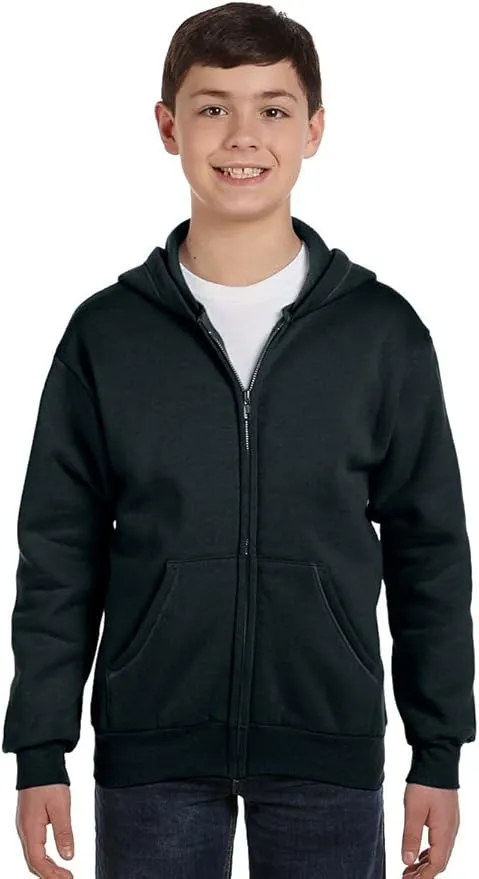 Hanes Youth ComfortBlend Full-Zip Hood 7.8 oz