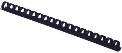 Fellowes : Plastic Comb Bindings, 5/16" 40-Sheet Capacity, Navy Blue, 100 per Pack -:- Sold as 2 Packs of - 100 - / - Total of 200 Each