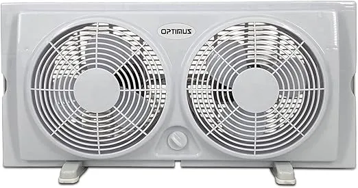 Optimus F-5280 7" Electric Fan, White