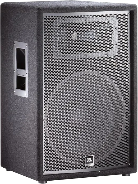 JBL Professional JRX215 Portable, Passive 2-way Sound Reinforcement, DJ, Pro Audio PA Speaker, Loudspeaker System, 15 inch, Black