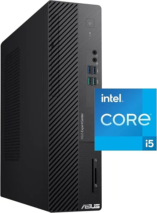 ExpertCenter D5 Small Form Factor Desktop PC, Intel Core i5-13400, 16GB DDR4 RAM, 1TB PCIe SSD, Windows 11 Pro, Black, D500SE-AS504