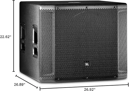 JBL Professional JBL SRX818s Passive System Black, 18-Inch Single Subwoofer