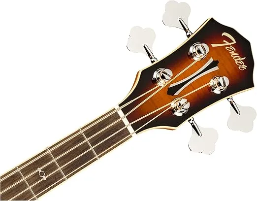 Fender FA-450CE Acoustic Bass, with 2-Year Warranty Sunburst, Laurel Fingerboard